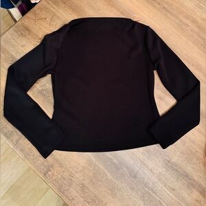 Banana Republic Black Long Sleeve Top